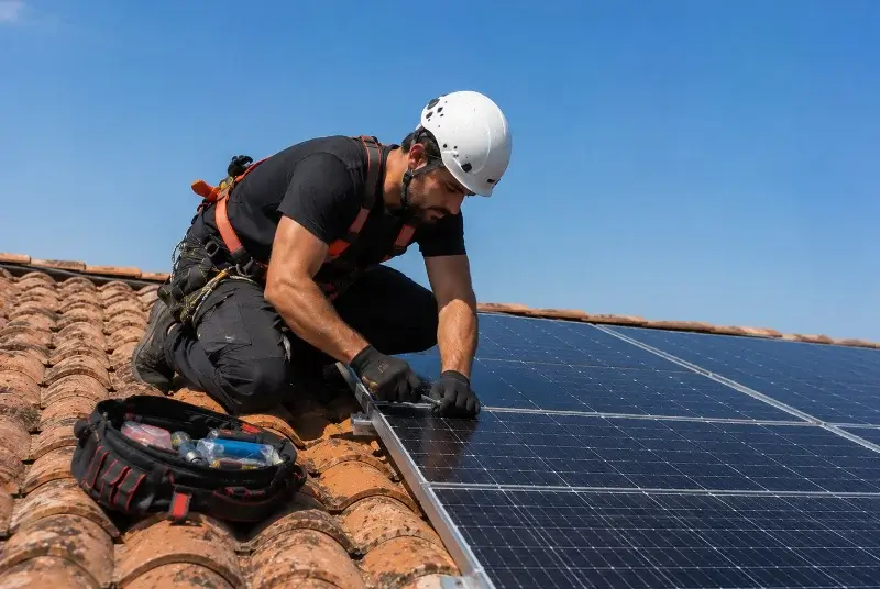 Maintenance et monitoring de panneaux solaires à Salignac-Eyvigues
